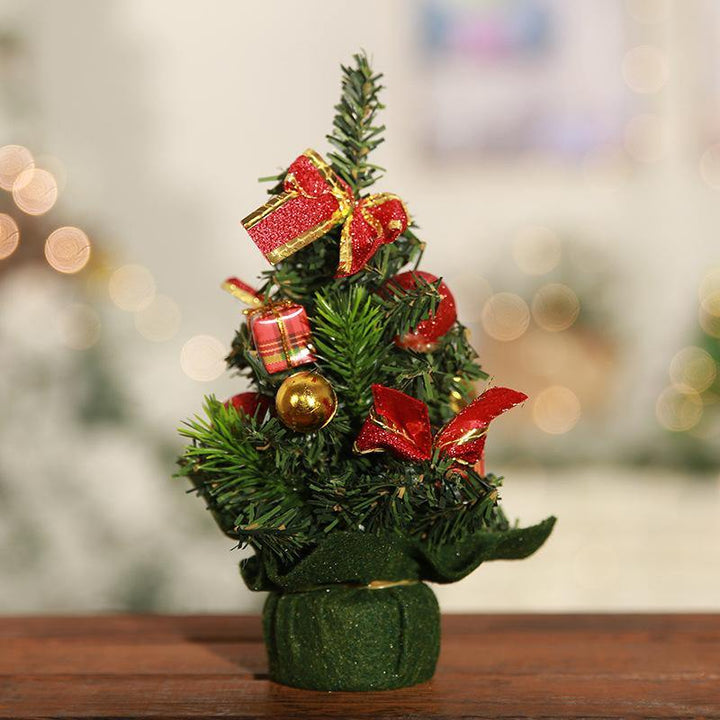 New Mini Christmas Tree Desktop Decoration - MRSLM