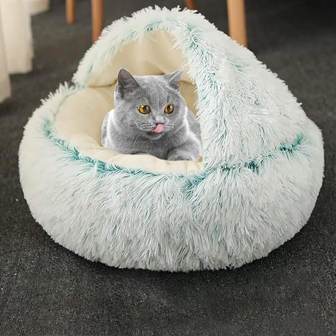 Zylo CozyNook Fluffy Pet Bed