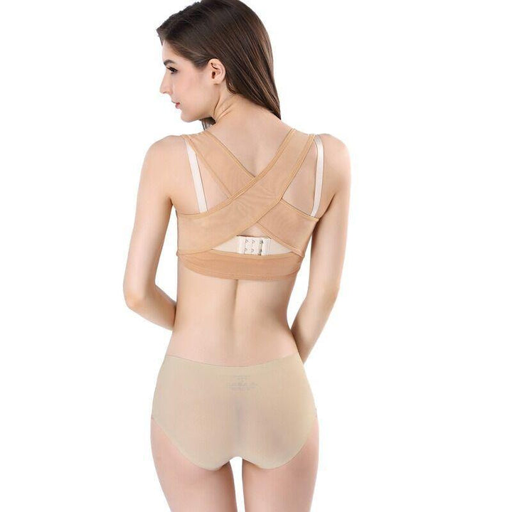 Humpback Correction Belt Sitting Posture Corrector Body Shaping Corset Chest Gathered Underwear