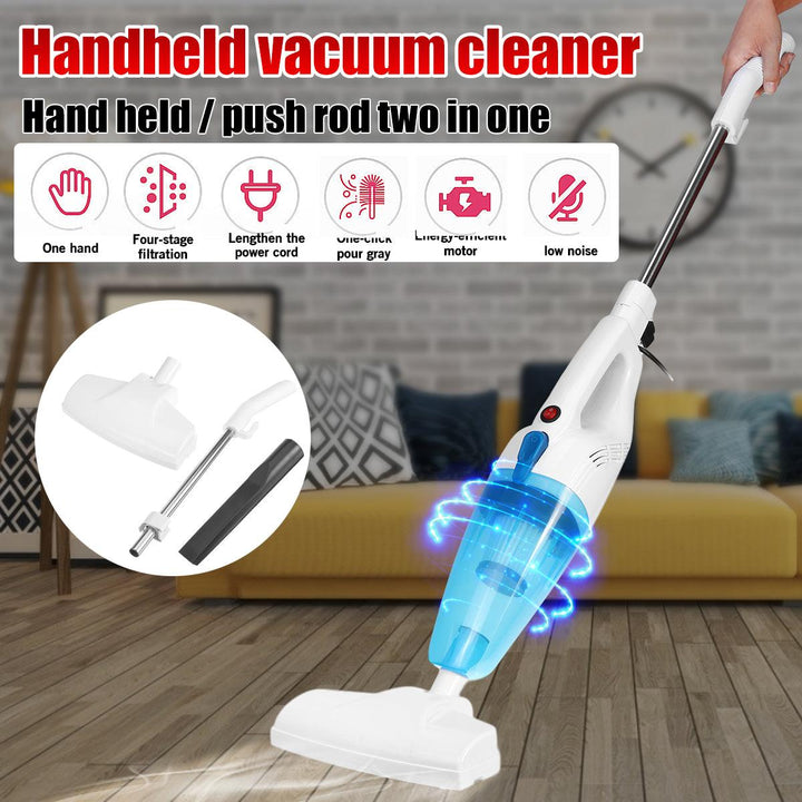 600W Stick Handheld Vacuum Cleaner 8500Pa Powerful Suction Lightweight for Home Hard Floor Carpet Car Pet