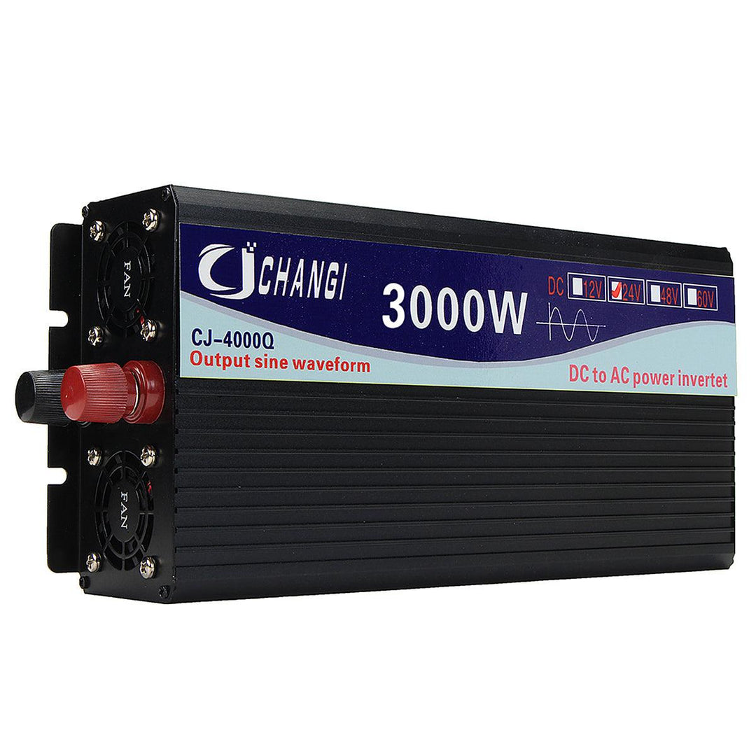 Intelligent Solar Pure Sine Inverter DC 12V/24V To AC 220V 60Hz 3000W/4000W/5000W/6000W Power Converter