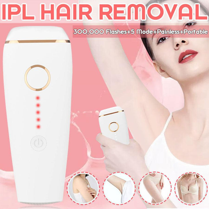 5 Speed Revolution IPL Permanent Laser Hair Removal for 300,000 Flashes Epilator Painless Electric Hair Removal 600NM-900NM