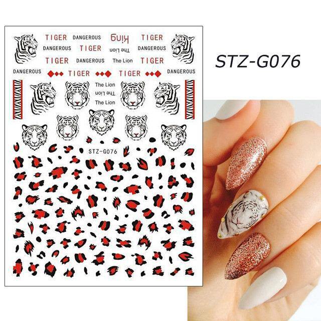 3D Nail Art Stickers Rose Cupid Eros Love Lip Adhesive Valentine's Day Stickers - MRSLM