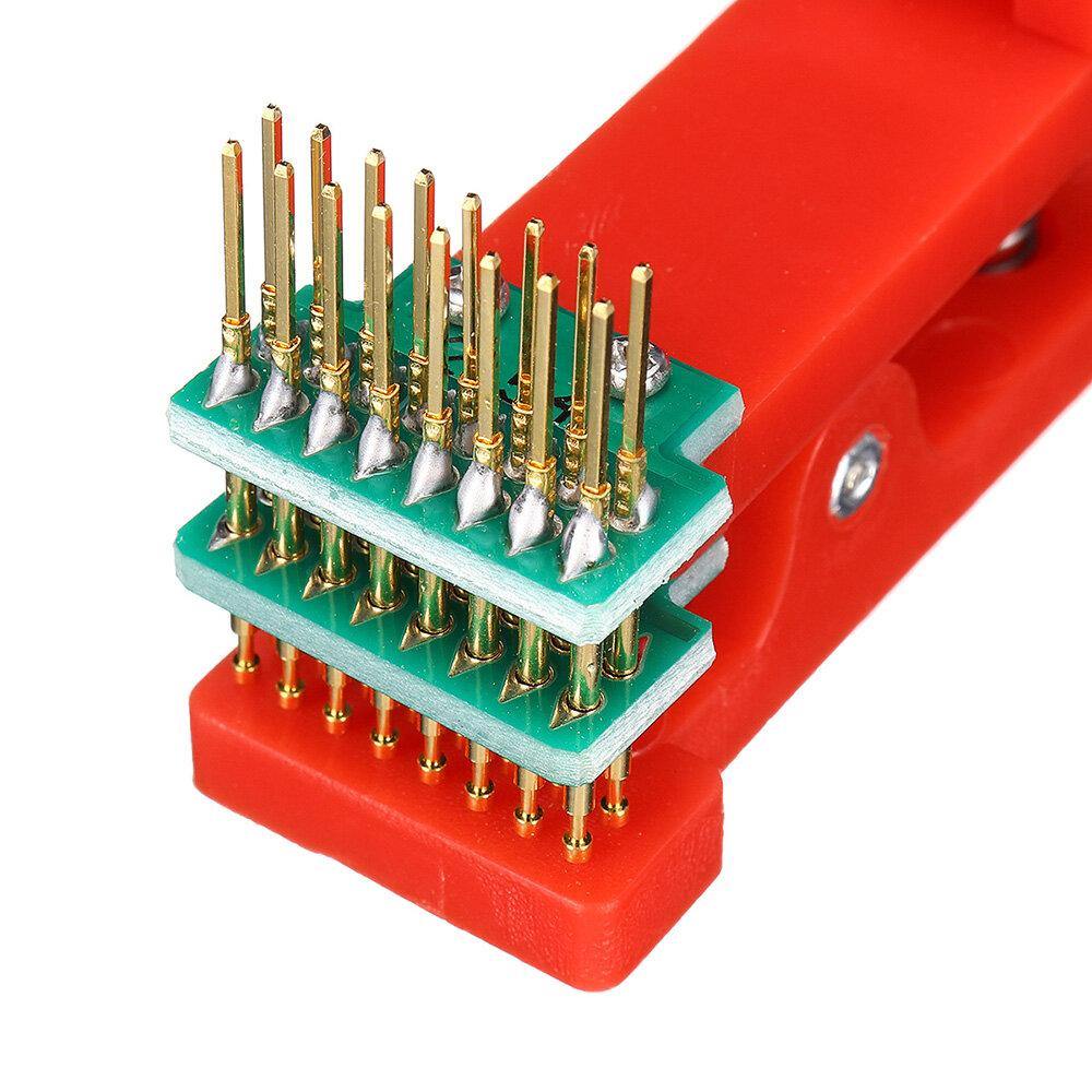 7P/8P Test Rack Double Row Wireless Probe Jig Fixture Tester Tool PCB Clip Burning Clip - MRSLM