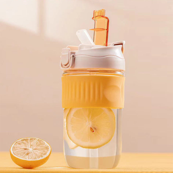 Portable Glass Water Bottle