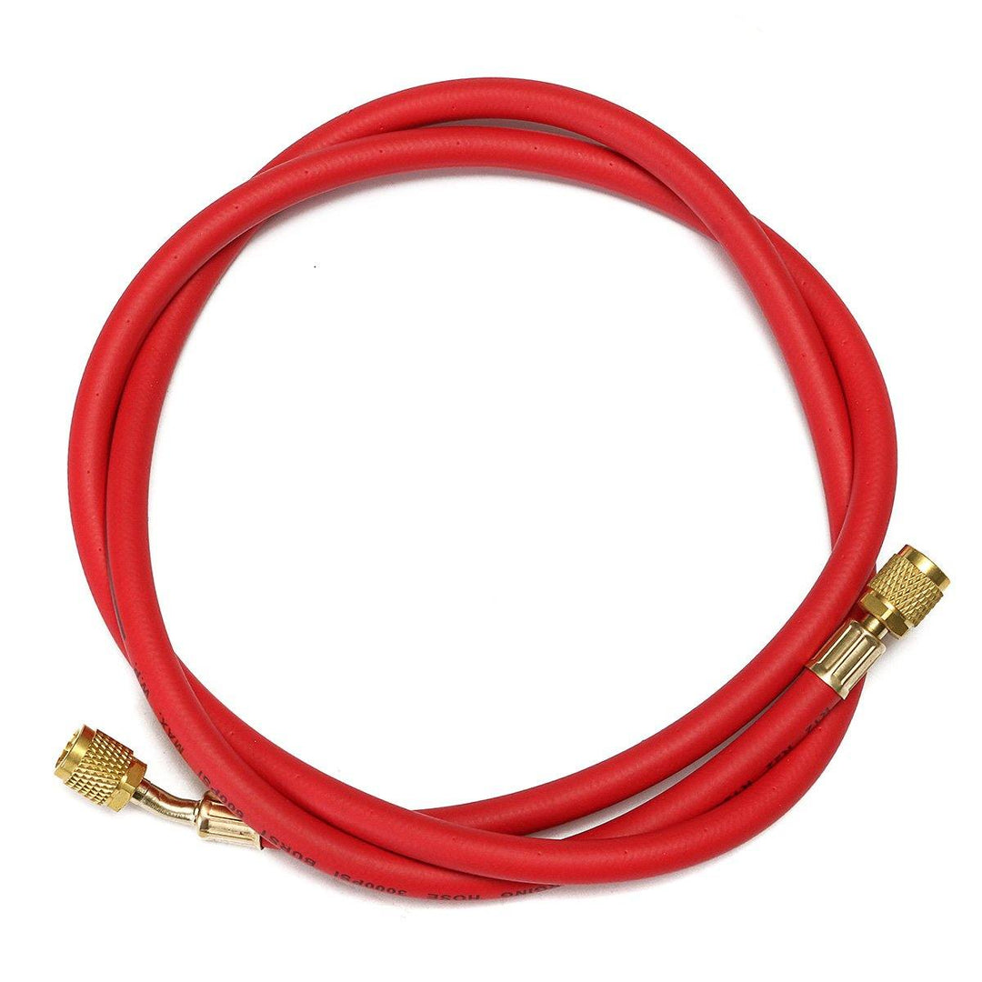 1.5m R134a R22 Manifold Gauge HVAC AC Refrigeration Test 5ft Charging Hoses - MRSLM