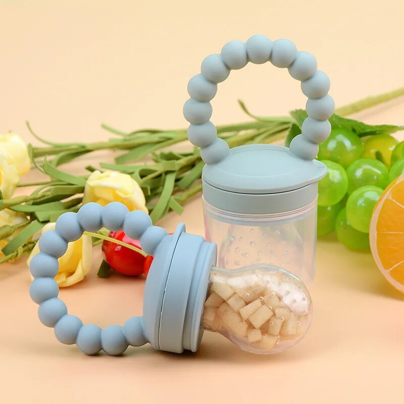 Silicone Baby Pacifier Feeder for Teething & Feeding