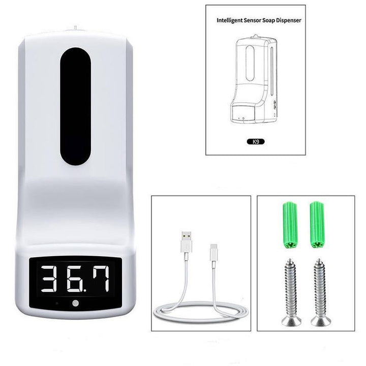 Automatic Induction Disinfection Soap Dispenser Infrared Temperature Measurement