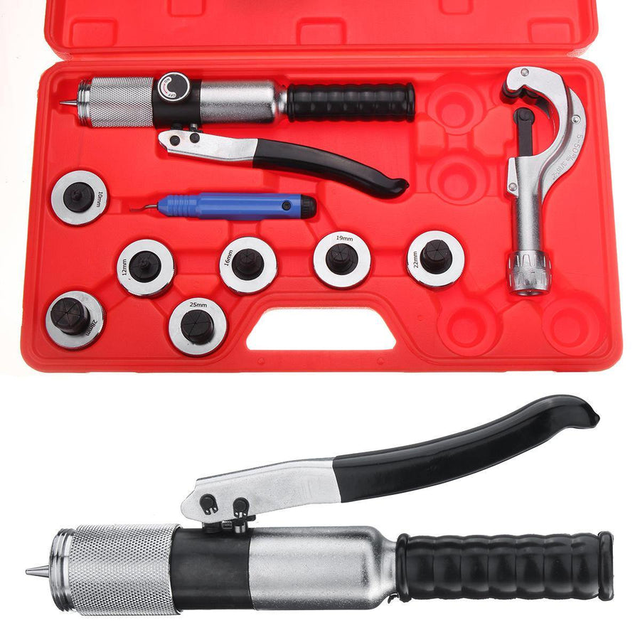 CT-300 7 Lever Hydraulic Tubing Expander Tool Swaging Tools Kit HVAC Tube Pipe - MRSLM