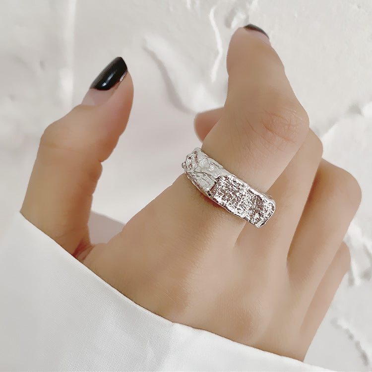 Women's Fashion Simple Irregular Rectangular Ring