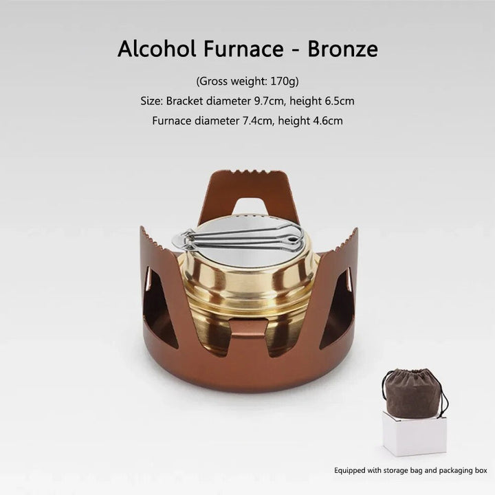 Portable Mini Alcohol Stove Burner