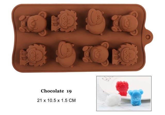 Silicone Chocolate Mold 29 Shapes Chocolate Baking Tools Non-stick Silicone Cake Mold - MRSLM