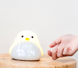 Time Bird Multi-functional Electronic Smart Clock (Yellow Usb)