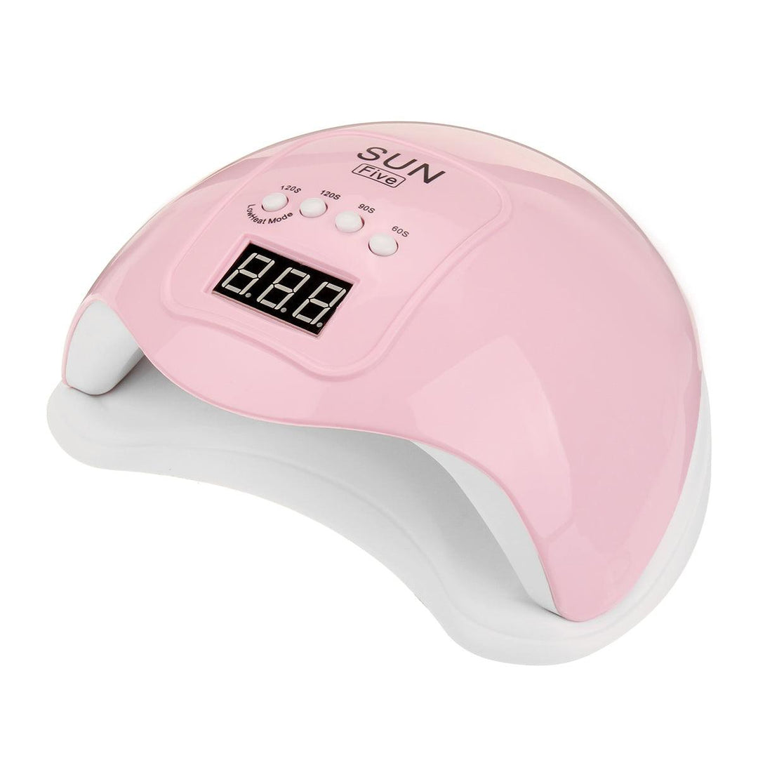 48W LED/UV Manicure Four Speed Non Black Nail Polish Light Curing Machine with LED Display