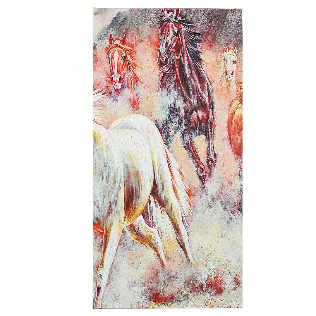 5 Panels Horses Modern Painting Wall Decoration Art Picture Hanging Drawing Living Bedroom Decoration no Frame