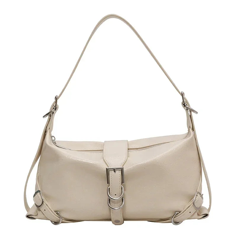 Stylish Solid Shoulder Bag