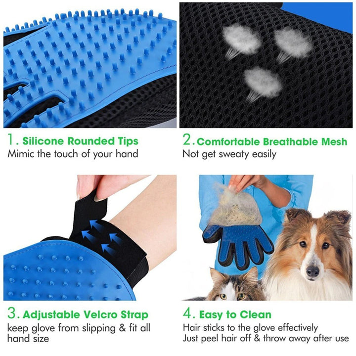 Zylo Pet Grooming Glove