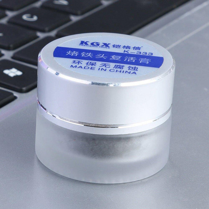 KGX K-33 Electrical Soldering Iron Tip Refresher solder Cream Clean Paste for Oxide Solder Iron Tip Resurrection Electric Soldering Tools