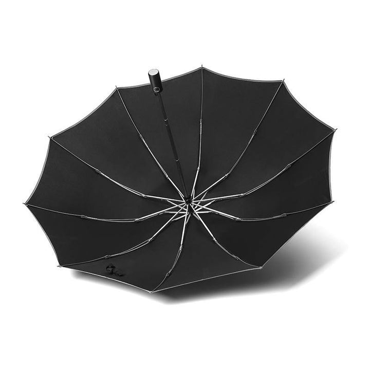 Xmund XD-HK11 Automatic Umbrella 1-2 People Reflective Folding Umbrella Portable Windproof Sunshade With Leather Cover