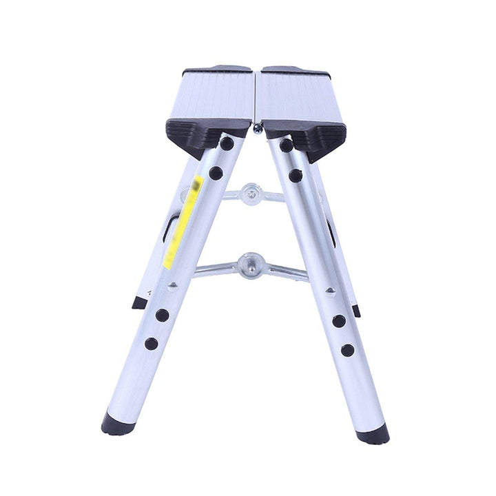 150KG Maximum Load 2 Step Stool Folding Ladder Anti Slip Safety Aluminium P