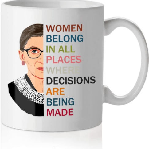 Ruth Bader Ginsburg Ceramic Mug