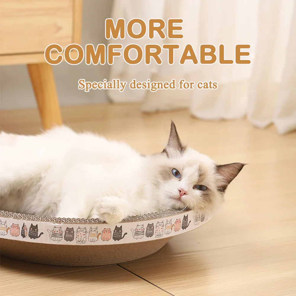 Durable Cat Scratcher Bed