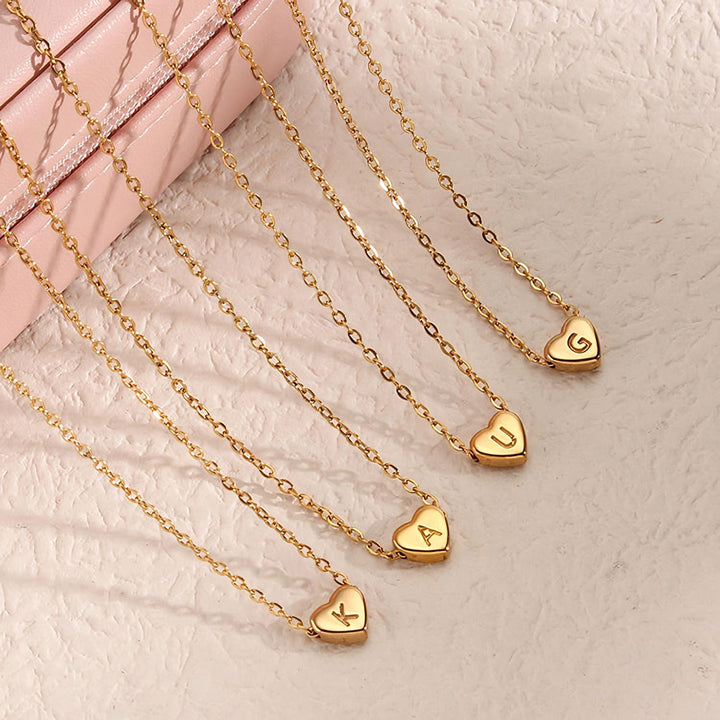 Gold Plated Love Letter Necklace