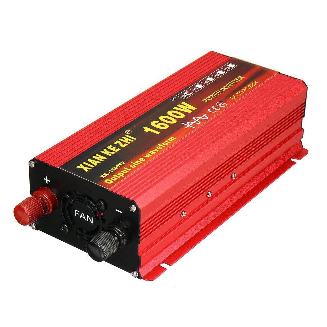 Power Inverter 220V 1600/2000/3000W 12/24V Dc To 220V Ac Pure Sine Wave Voltage Converter