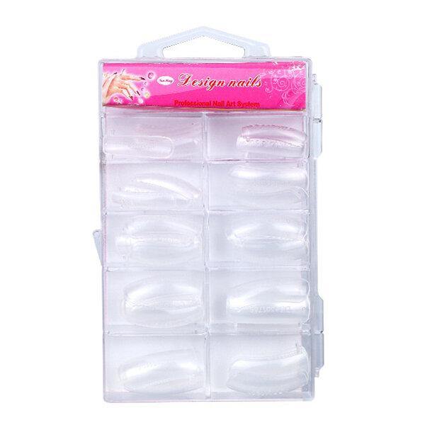 10ml Nail Poly Gel Quick Builder Extension UV Gel 100Pcs False Tips Kit - MRSLM