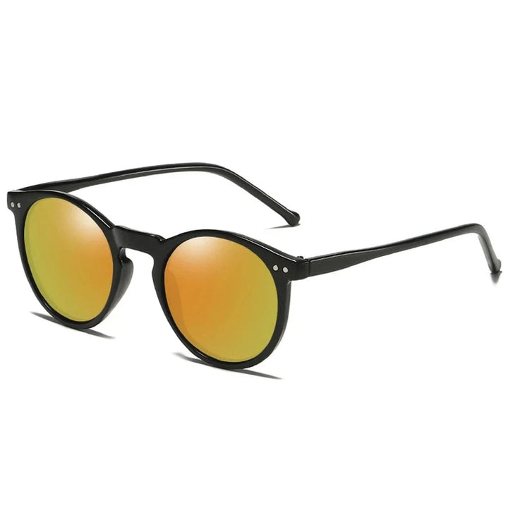 2024 Retro Round Polarized Sunglasses UV400