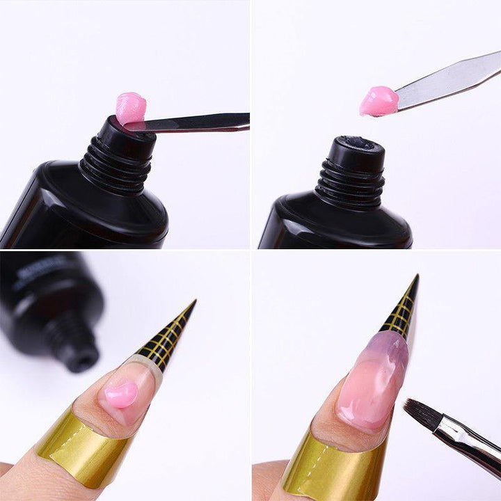 30ml Poly Gel Quick Building Gel Finger Extension Nail Gel Camouflage