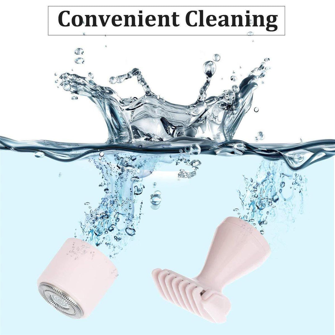 4 In 1 Portable Women Eyebrow Body Nose Hair Shaver Painless Remover Epilator