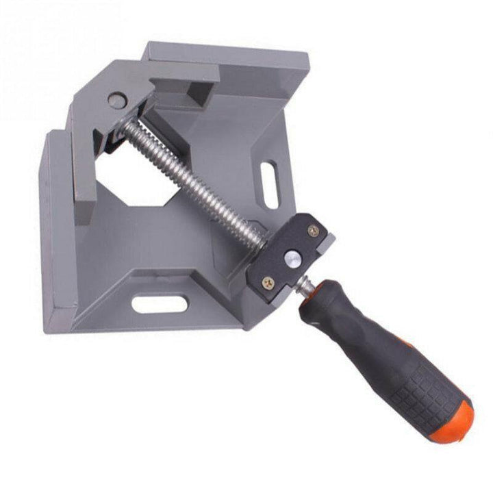 Aluminum Single Handle 90 Degree Right Angle Clamp Angle Clamp Woodworking Frame Clip Right Angle Folder Tool