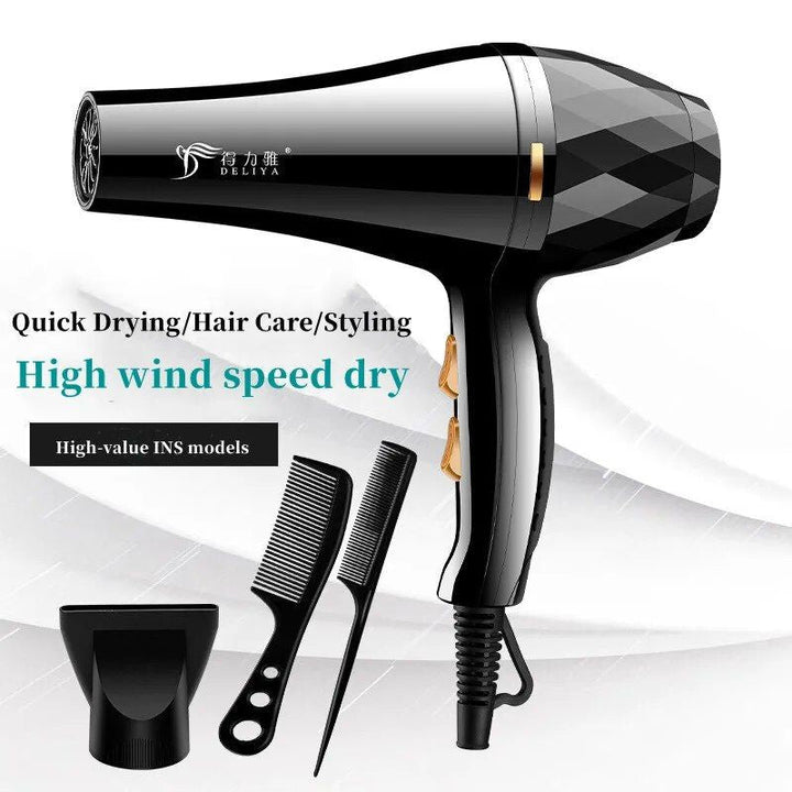 Professional 6-Piece Hair Dryer Set - High Power, Constant Temperature, Dual Wind Modes