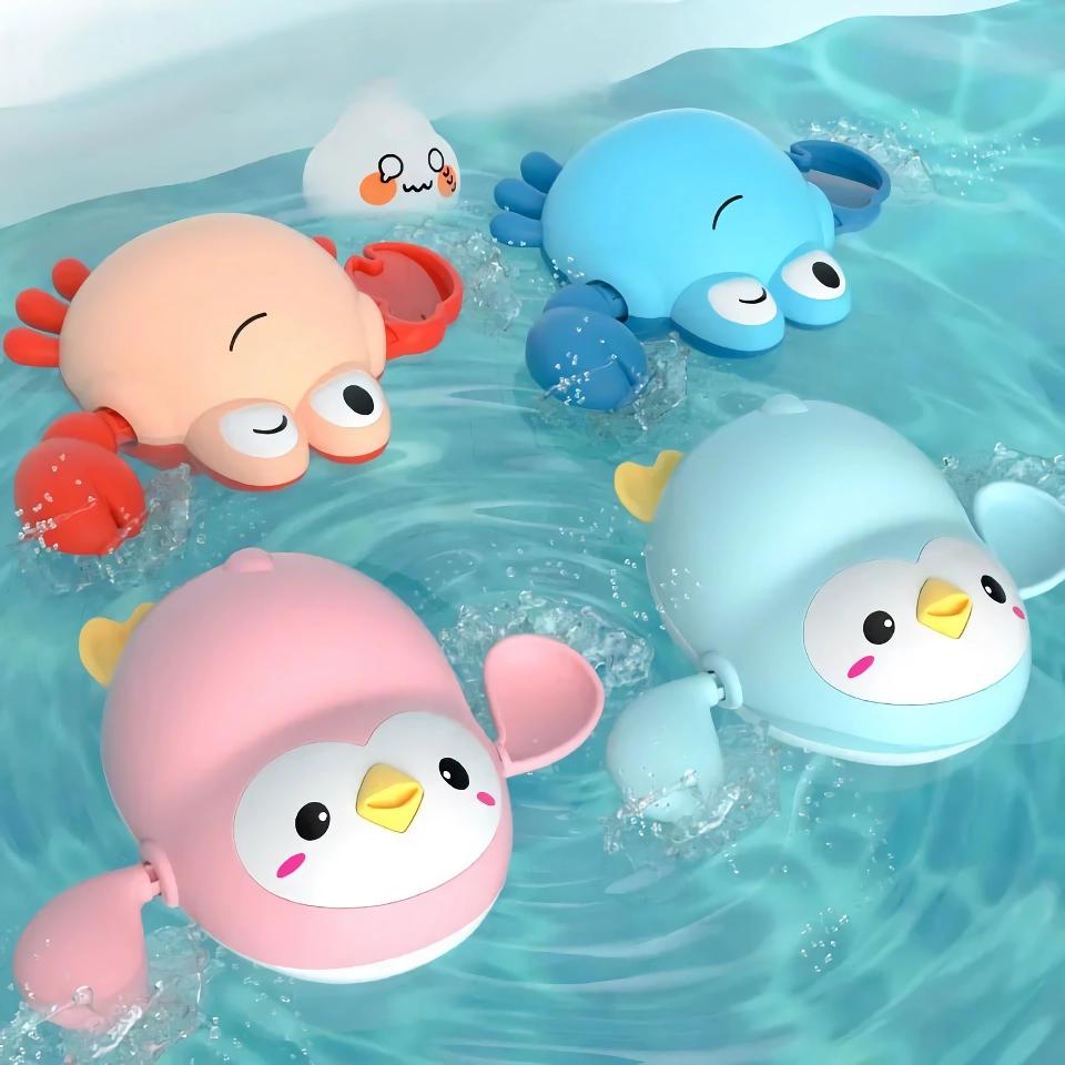 Cute Wind-Up Bath Toys for Kids