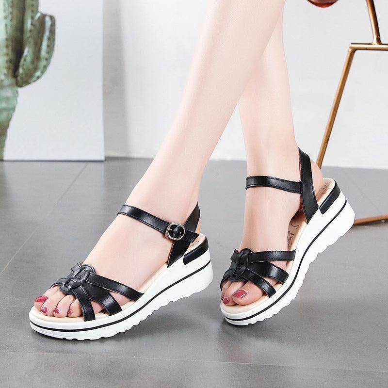 Women's Platform Wedge Soft Sole Sandals