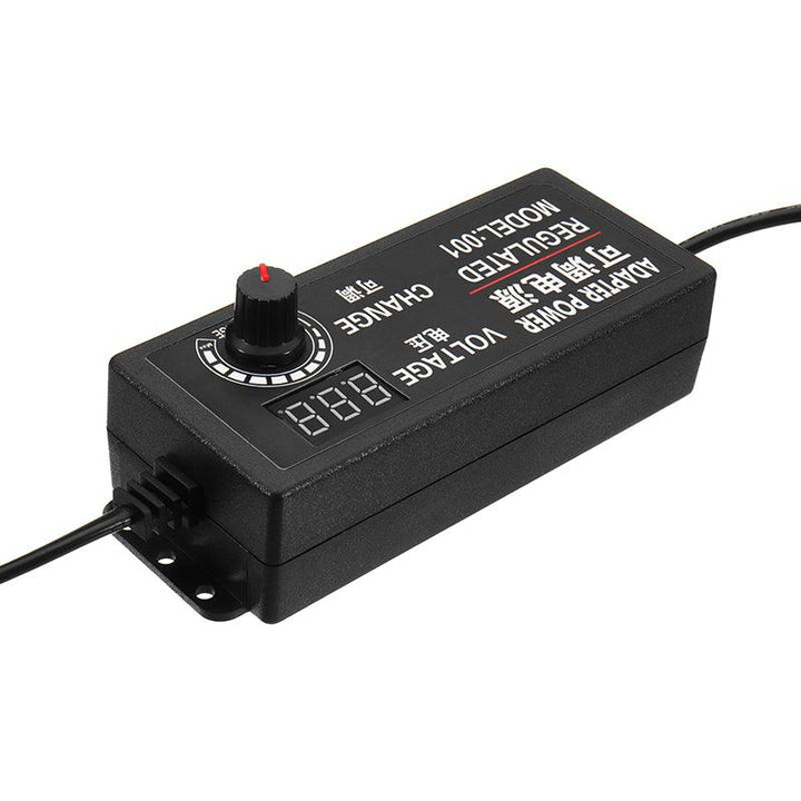 Excellway¬Æ 3-12V 5A 60W AC/DC Adapter Switching Power Supply Regulated Power Adapter Display