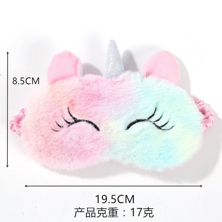 Cute Unicorn Party Anime Sleep Mask for Kids