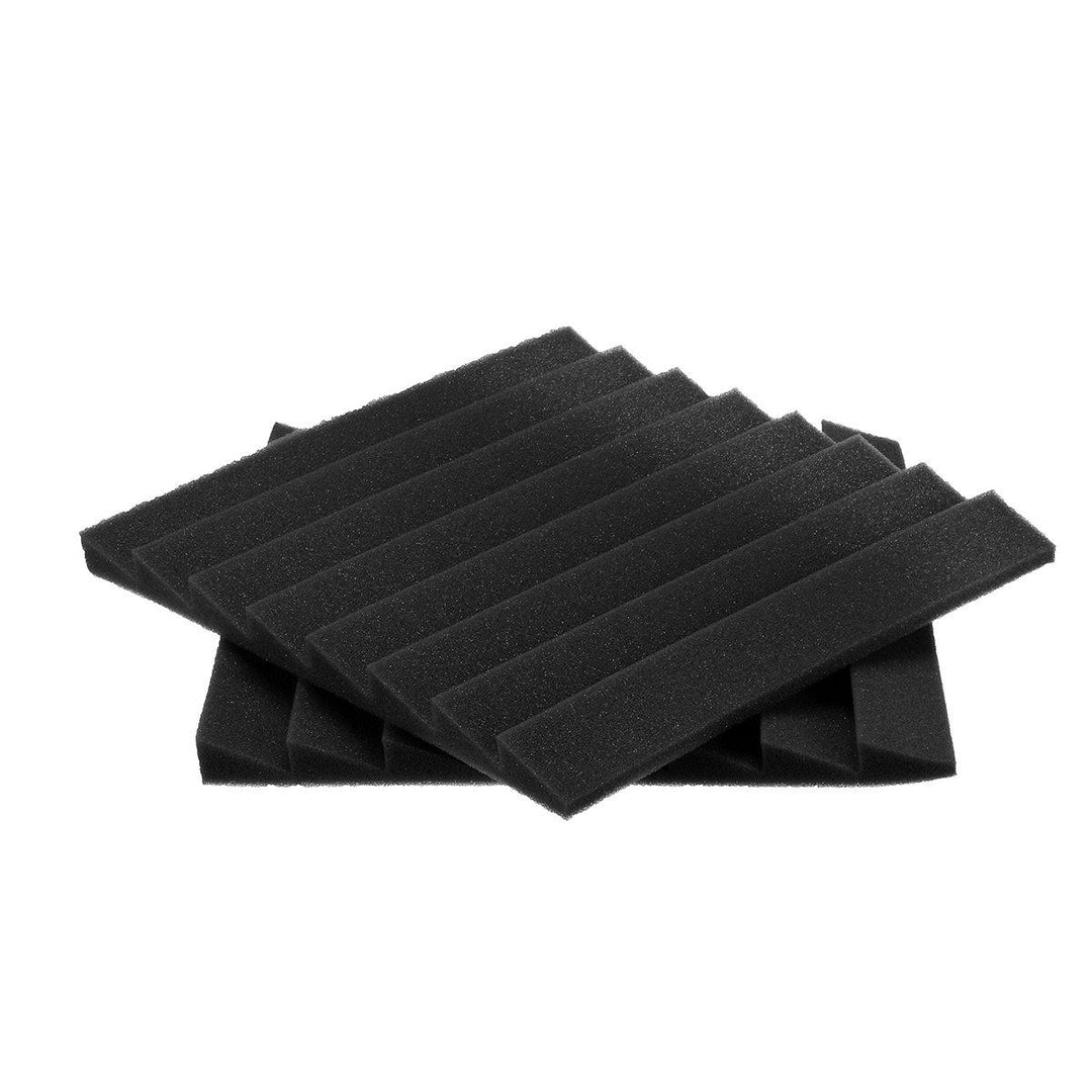 12Pcs 30x30x2.5cm Soundproofing Foam Acoustic Wall Panels Studio Soundproof Foam