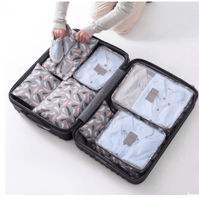 Durable Waterproof Nylon Packing Cube Travel Organizer Bag - MRSLM