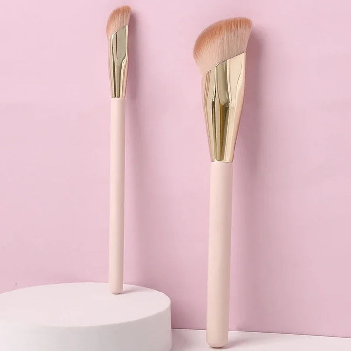 Luxury Oblique Head Makeup Brush for Flawless Foundation and Contour