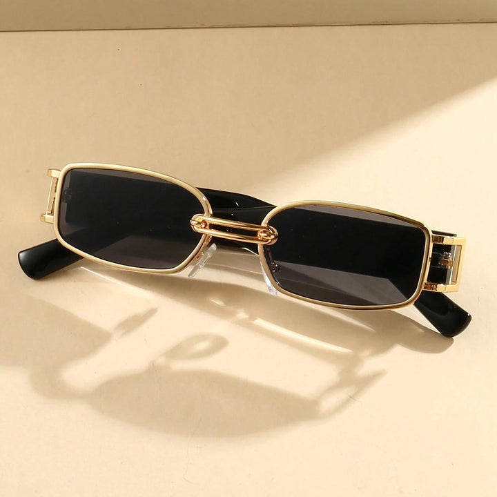 Unisex Vintage Square Sunglasses