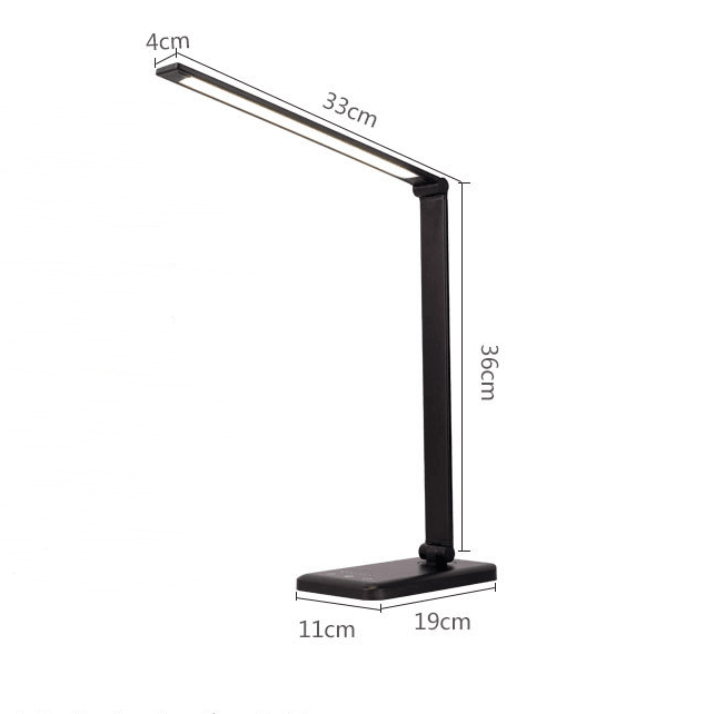 Wireless Charging LED Table Desk Lamp with Auto Timer Function Eye Protect Read Light