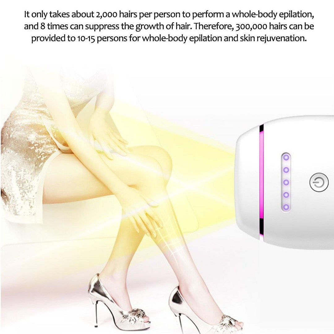 300000 Flashing IPL Painless Epilator Electric Body Hair Removal Epilator 5 Gears Energy Regulation US Plug / EU Plug Beauty Machine