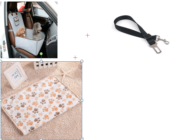 Retro Dual-purpose Pet Car Mat Front Seat Cushion - MRSLM