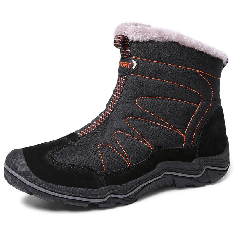 Men's Outdoor Leisure Hiking High-top Cotton Shoes