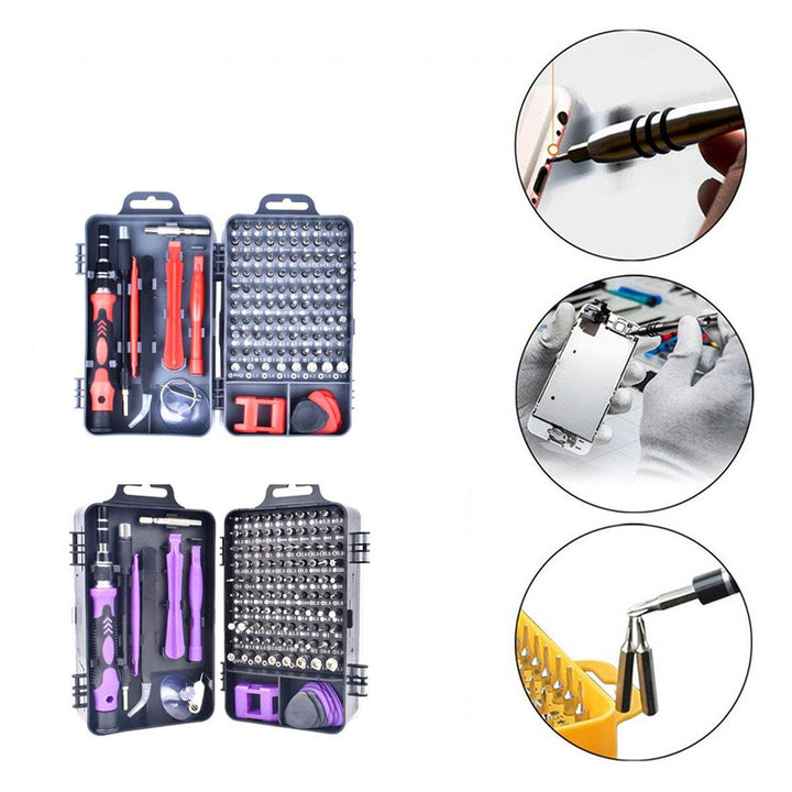 115 in 1 Precision Screwdriver Set Magnetic DIY Screw Driver For Electroics PC Computer Phone Repair Tool