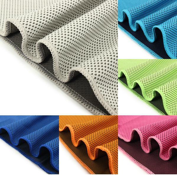 30x100cm Microfiber Super Absorbent Summer Cold Towel Sports Beach Hiking Travel Cooling Washcloth