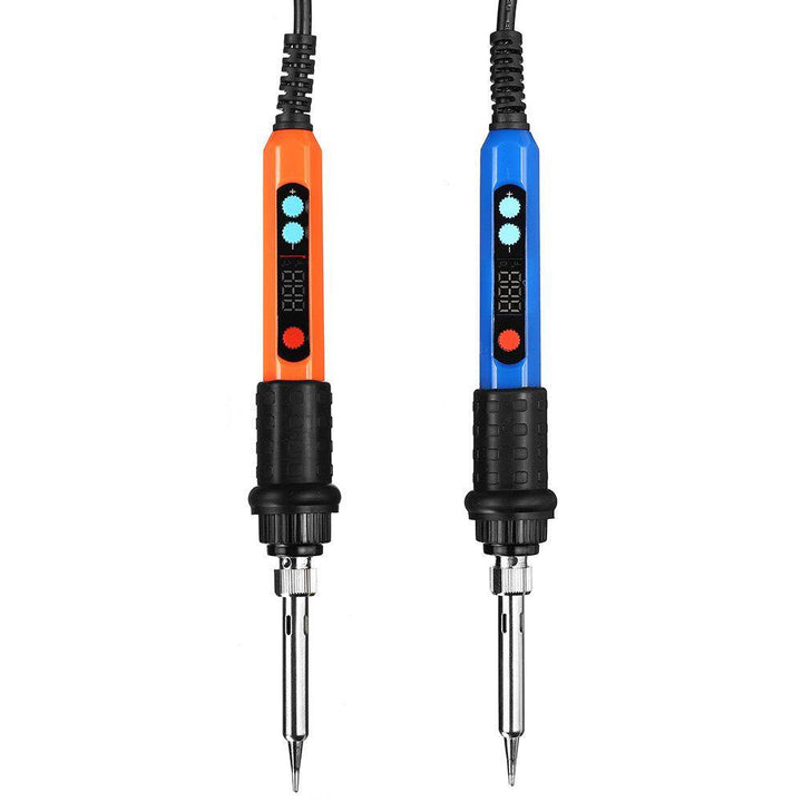 60W Electric Digital Soldering Iron Station 220V 110V Temperature Adjustable Welding Soldering Tools