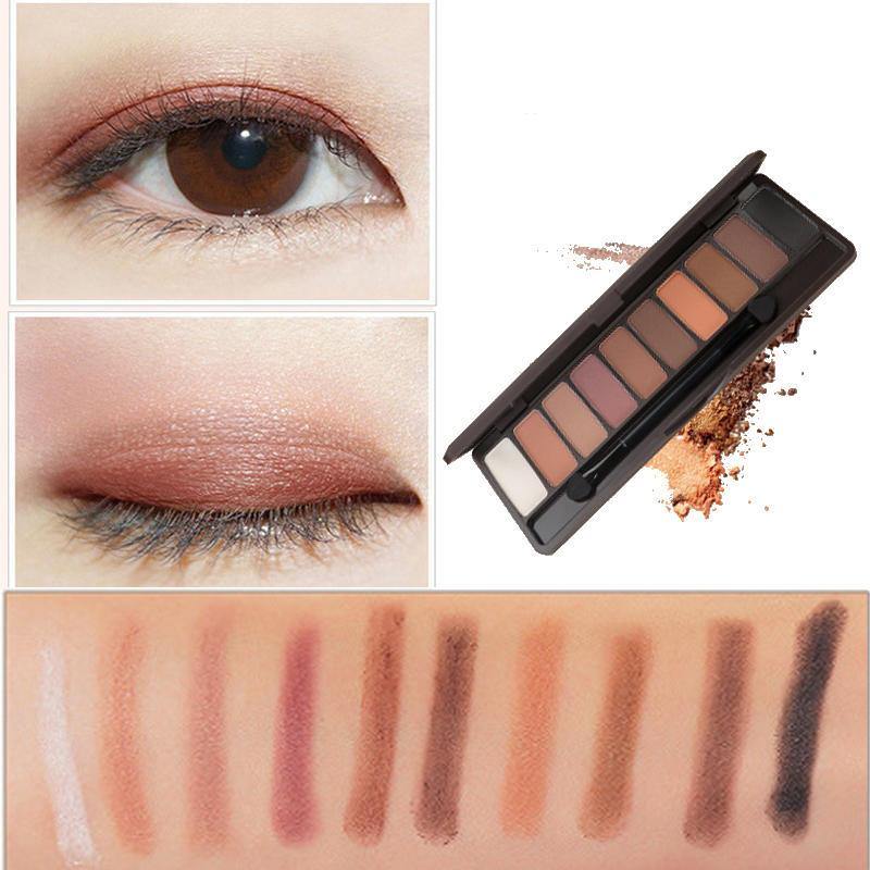 10 Colors Eye Shadow Palette Set Glitter Shimmer Long Lasting Waterproof